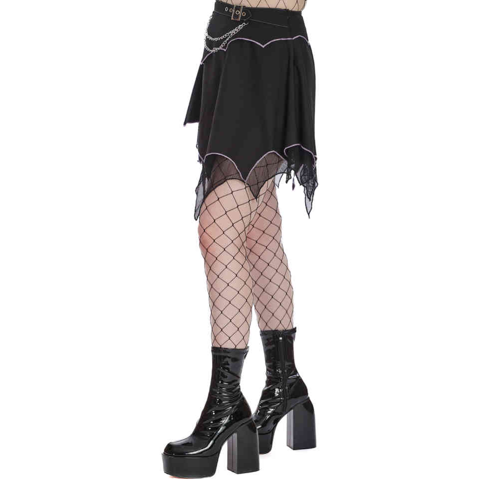 Banned - Sable Skirt - Purple